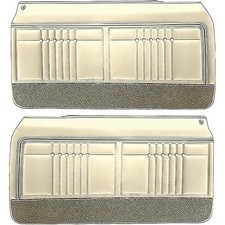 1968 Impala Impala Custom Interior Front Door Panels 2 Door Hardtop 