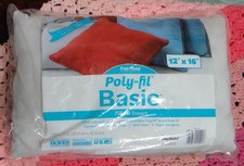 Poly-Fil Basic Pillow Insert 12" X 16" Rectangular Zipper