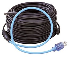 Clear Power 240ft Roof  Gutter Deicing Kit, 1200W, 2ft 18/3 Power Cord
