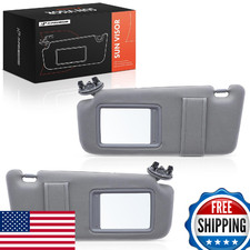 A-Premium Driver Passenger Sun Visor Compatible with Toyota Camry 2007 2008 20