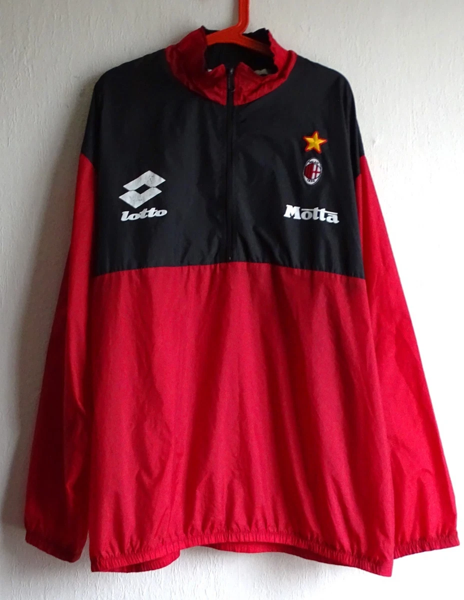 【RED×BLK】LOTTO COLORBLOCK  H/ZIP BLOUSON SVOLTA Drummer Bunny Red & Black Zip Hoodie, XXS-XL - Teen to Adult