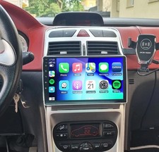 4+64G Für Peugeot 307 CC 2002-2013 Autoradio Android 15 GPS Navi Carplay +KAMERA