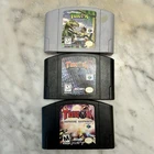Turok 1, Turok 2 & Turok Rage Wars Nintendo 64 N64 Authentic Lot Black Cart