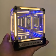 Infinity Cube Led Light For Gaming Desk Infinity Mirror Effect Infinity Cube Led Light For Gaming Desk Infinity Mirror Effect