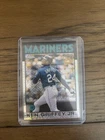 Ken Griffey Jr 2021 topps chrome platinum anniversary mini diamond refractor