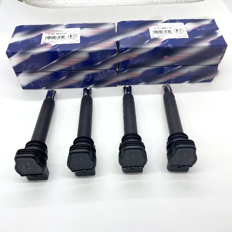 4x Bobinas de encendido 0221604115 para VW Cc Tiguan Audi A4 Quattro A5 Prod Nuevo Foto 3 de 4