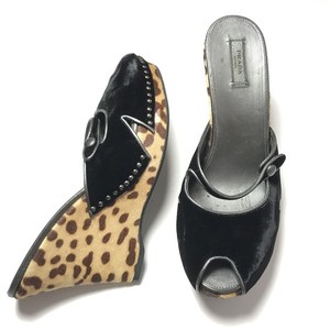 靴 Archive prada patent leather mules 36.5 Vintage Prada Mule - Etsy