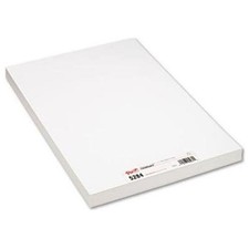 Pacon Medium White Tag Board - 18" X 12" - White 5284 