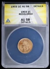 1903 1C Indian Head Cent ANACS AU 58 Details