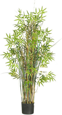 Lifelike 5Ft Bamboo Grass Silk Plant - Perfect for Home or Office Decor