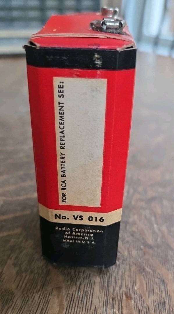 Vintage RCA No. VS 016 67.5 Volt "B" Tube Radio Battery For Display Only