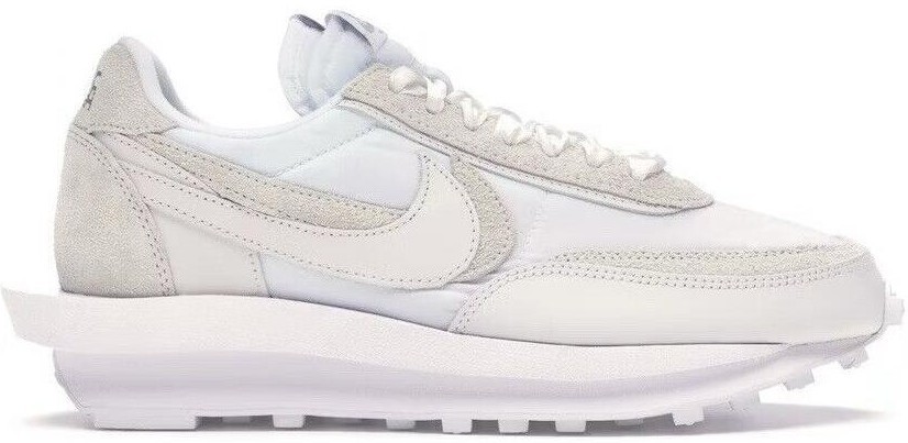 Nike sacai x LDWaffle White Nylon for Sale | Authenticity