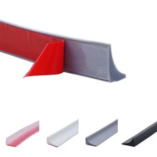 Multipurpose Collapsible Barrier Strip for Kitchen and Bathroom Floors
