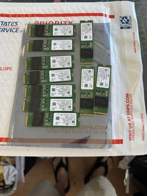 Lot of 10 SK hynix 256GB NVMe SSD M.2 2280 PCIe HFM256GDJTNG-8310A L35686-402