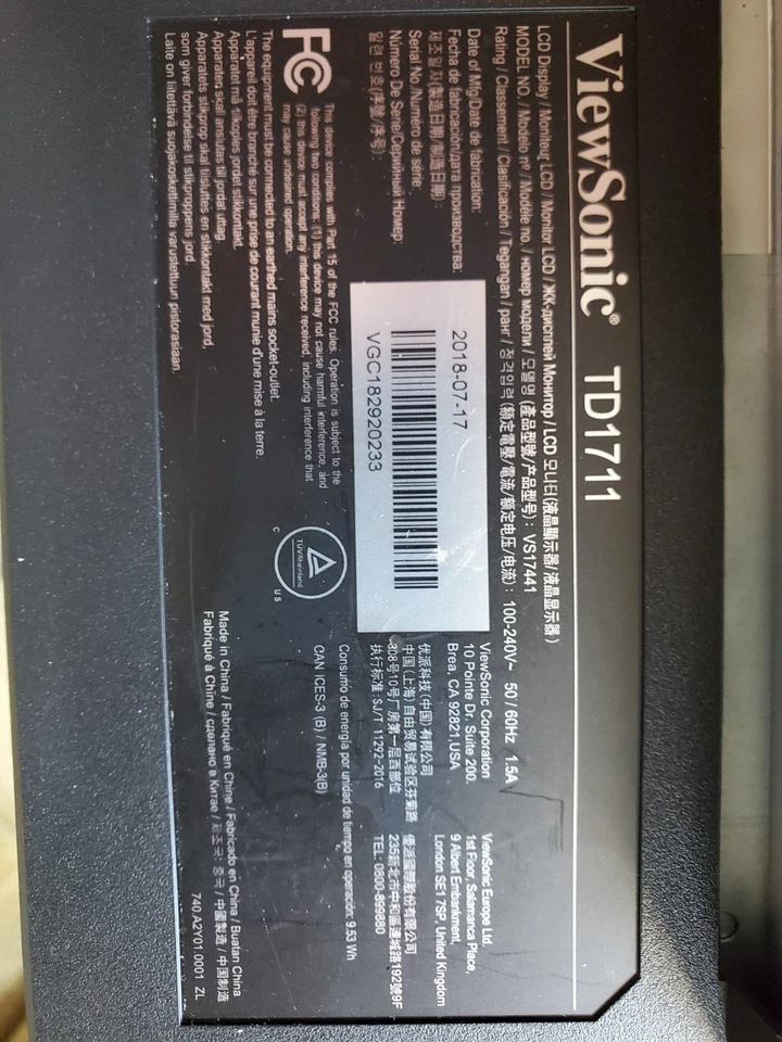 VIDEO: ViewSonic TD1711-R 17" Touchscreen LCD Monitor - Image 4 of 4