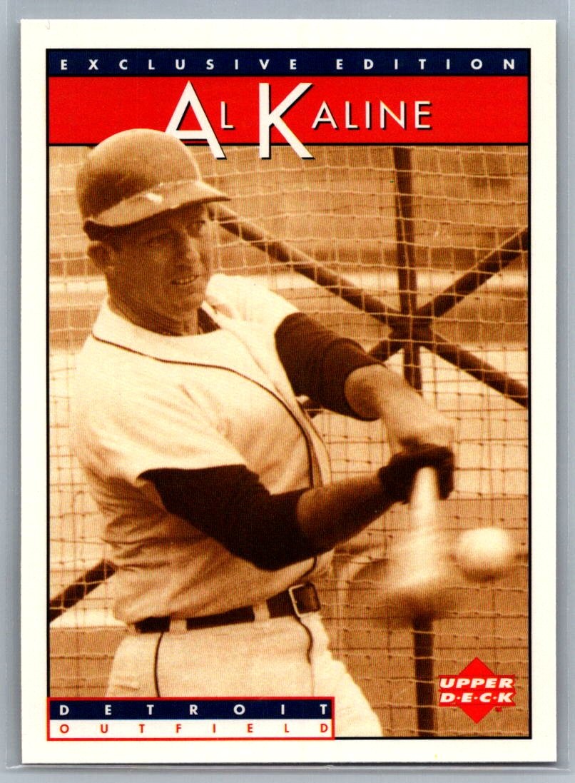 1995 Upper Deck Sonic Heroes of Baseball #16 Al Kaline