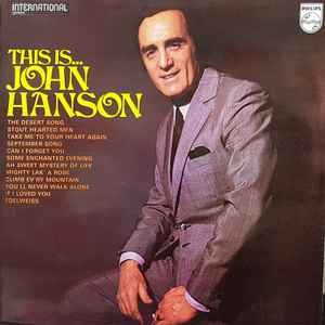 John Hanson - This Is... - Used Vinyl Record - 40 - E1177z