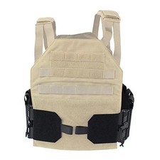 Elastic Cummerbund for Vest Quick Release Tactical Stretch Cummerbund w/3 Black
