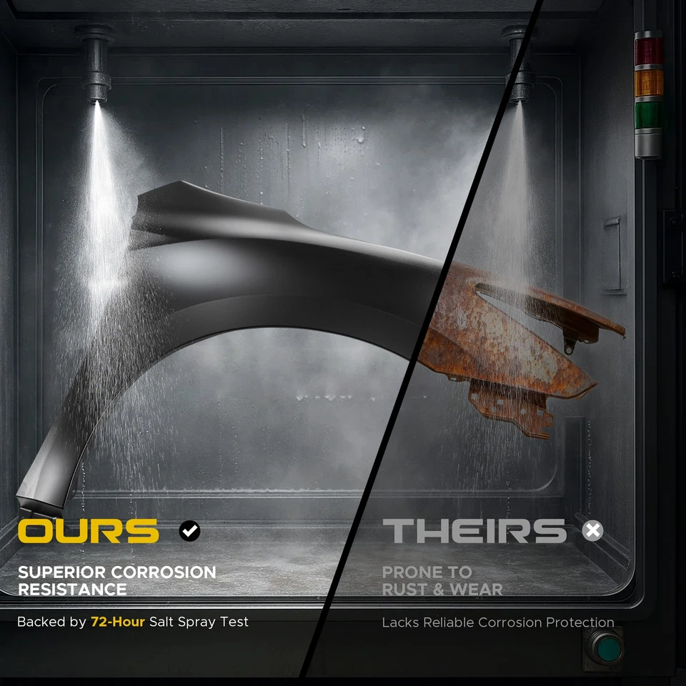 RH Passenger-Side Front Fender Guard for 2014-2020 Infiniti QX60 631003JA0B Foto 4 de 4