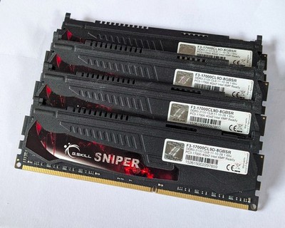 G. Skill Sniper Arbeitsspeicher DDR3-2133 RAM 32GB DIMM