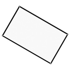 Proiettore Schermo Film Tela Pieghevole Bianco Schermi Videoproiezione