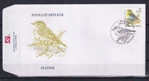 [LM78434] Belgium N°2936FDC Buzin Birds First Day Cover COB € 5,00 SUPERB