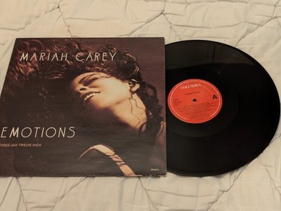 Mariah Carey Emotions three-mix Twelve inch 45 rpm 12'' maxi single