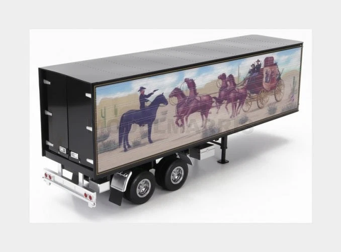ROAD-KINGS RK180161 TRAILER - TRAILER FOR TRUCK - RIMORCHIO - VARIOUS - 1/18 - Immagine 2 di 2