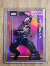 2026 Topps Chrome Marvel #170 Strong Guy Pink Refractor #129/250