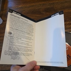 Soviet Strike (Sega Saturn, 1997)  Box,cover, disc no manual