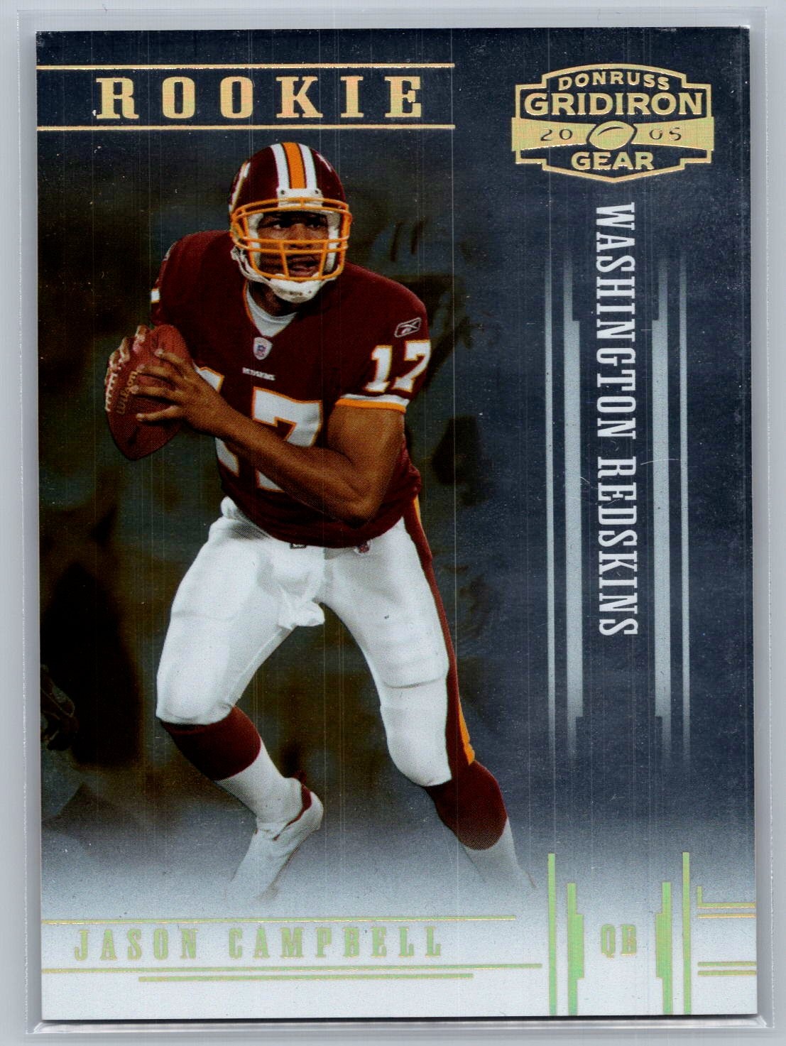Jason Campbell Donruss Gridiron Gear #114 Gold Holofoil