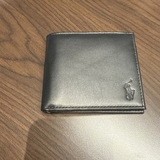 Polo Ralph Lauren Black Slim Leather Wallet