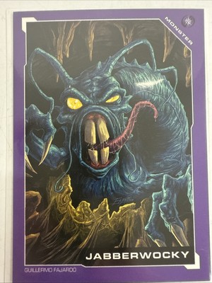 Zenescope Grimm Universe Wonderland Card Monster - Jabberwocky 23SC