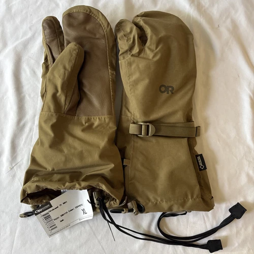 OUTDOOR RESEARCH TRIGGER MITTS FIREBRAND TF, COYOTE SIZE XL style 286114