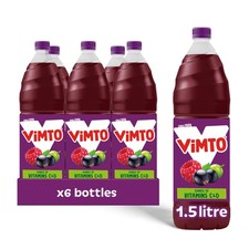 Vimto Fruit Squash – No Added Sugar – Blackcurrant, Grape & Raspberry – Vitam...