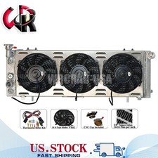 Aluminum Radiatorshroud Fanrelay For 91-01 Jeep Cherokee Xj Comanche 2.5l 4.0l