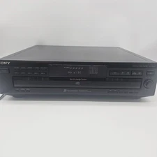Sony CDP-C215 CD Changer 5 Compact Disc Player; Tested & Working