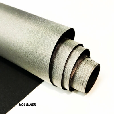 RF RFID EMF Black Shielding Fabric 50'' x 1' Signal Blocking Material