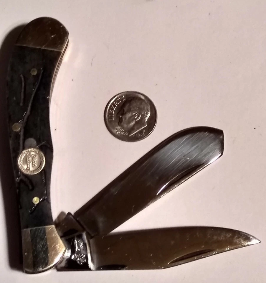 Li'l Saddle Horn Worm Groove Bone 3 1/4" Stainless Steel w/Nickle Silver *SALE* - Image 2 of 4