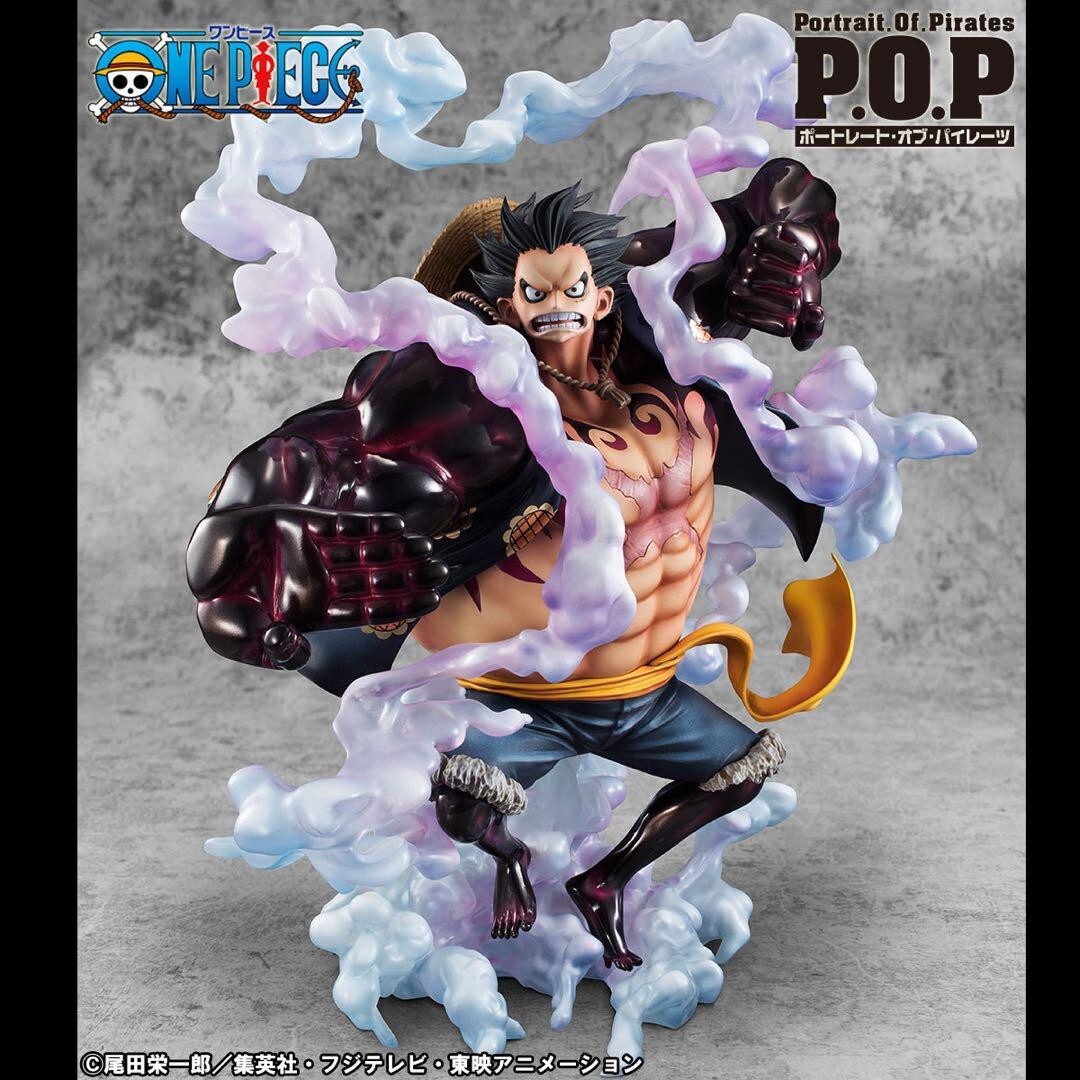 RARE One Piece Portrait.Of.Pirates SA-MAXIMUM Luffy 1/8 Figure