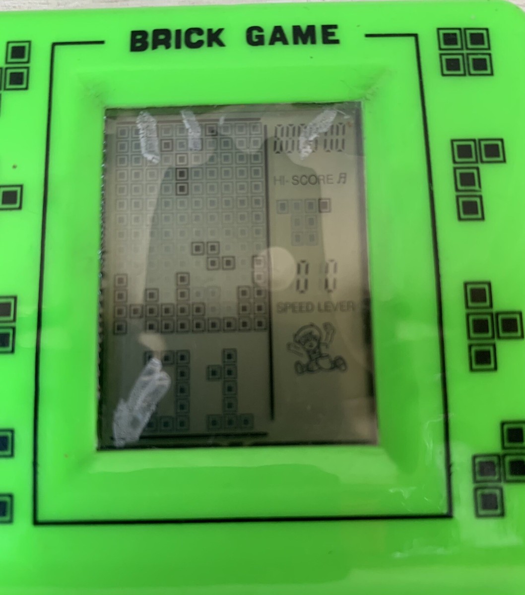 Brick Game Super Handheld Electronic Game Retro 9999 In 1 - Tested 