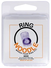 The Original RING NOODLE by PGC Inc - 3 Pack (WIDE) Ring Guard / Ring Sizer
