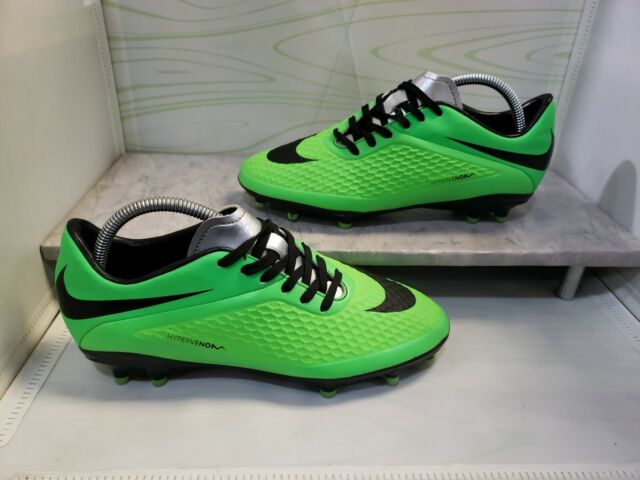 Nike Hypervenom Phelon FG Soccer Cleats Green 599730-303 Low Top Size 6.5 M