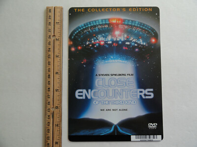 CLOSE ENCOUNTERS OF THE THIRD KIND BLOCKBUSTER VIDEO BACKER CARD 5''X8'' NO MOVIE