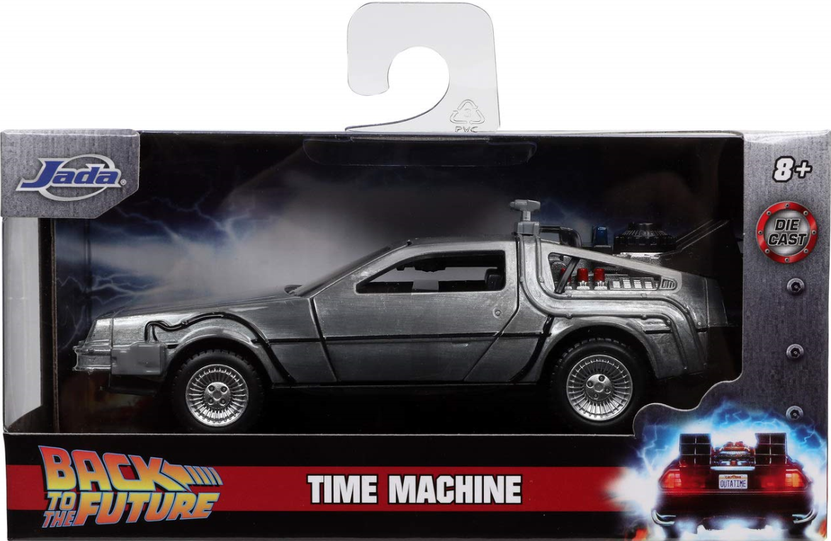 Merchandising Back To The Future 1: Jada Toys - Time Machine In Scala 1:32 Die-