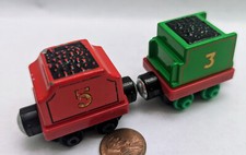 Thomas Friends.Train.HENRY 3 JAMES 5.2x Coal TENDER Diecast.Magnetic.Take Play