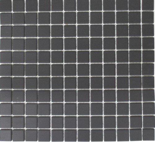 Mosaico azulejo negro sin esmaltar antideslizante R10 suelo 18B-0311-R10_b | 1 alfombra - Imagen 4 de 4