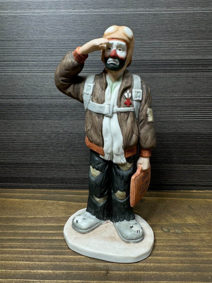 Emmett Kelly Jr LOT of 6 Original Clown Circus Collection
