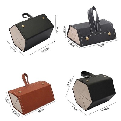 Brille Organizer Sonnenbrillen Lagerung Container Box Display Faltbare Tragbare