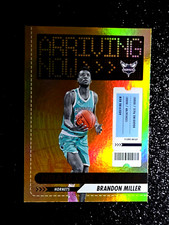 2023-24 Panini NBA Hoops Arriving Now BRANDON MILLER Rookie Gold Holo RC #13
